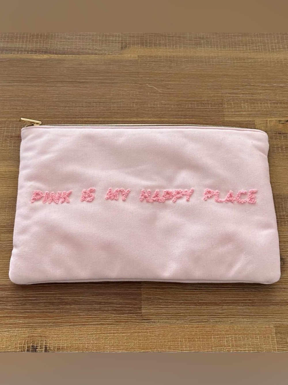 Benefit “Pink Is My Happy” Place Makeup Travel Bag